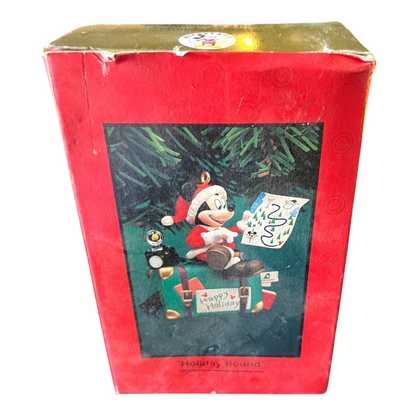 1990 Holiday Bound Enesco Ornament (Mickey Mouse) 136689