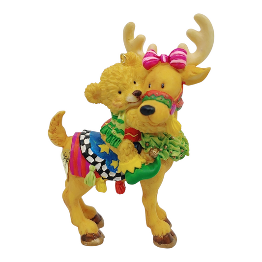 1990 Holiday Hug (Reindeer)