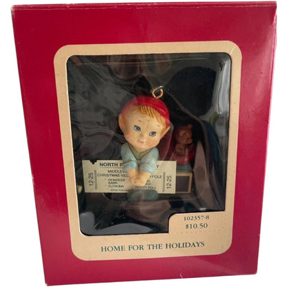 1990 Home for the Holidays Carlton Cards Ornaments (Elf) 102357-8