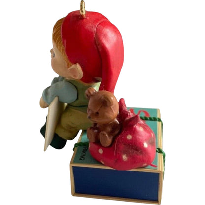 1990 Home for the Holidays Carlton Cards Ornaments (Elf) 102357-8