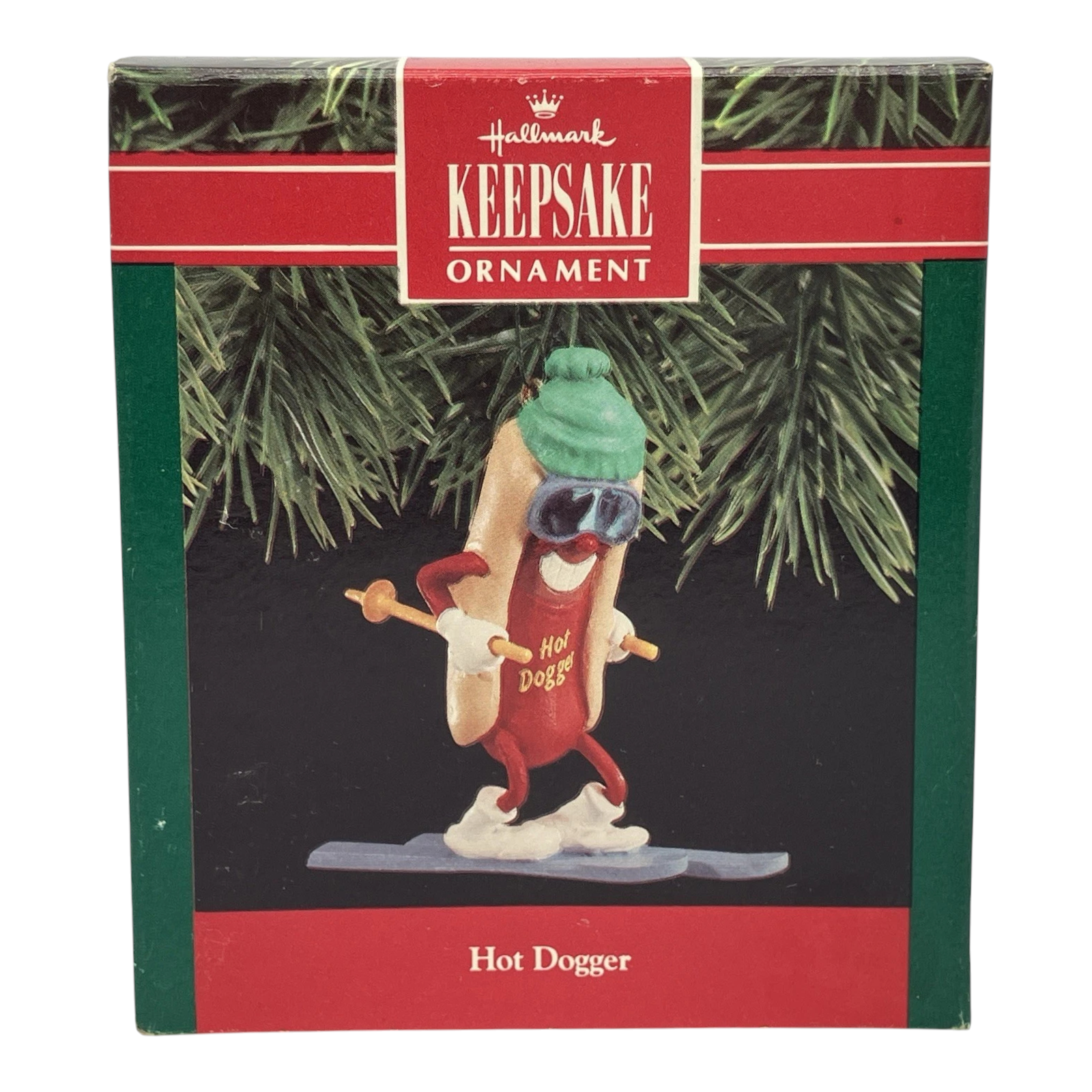 1990 Hot Dogger Hallmark Ornament (Sports & Activities) QX4976