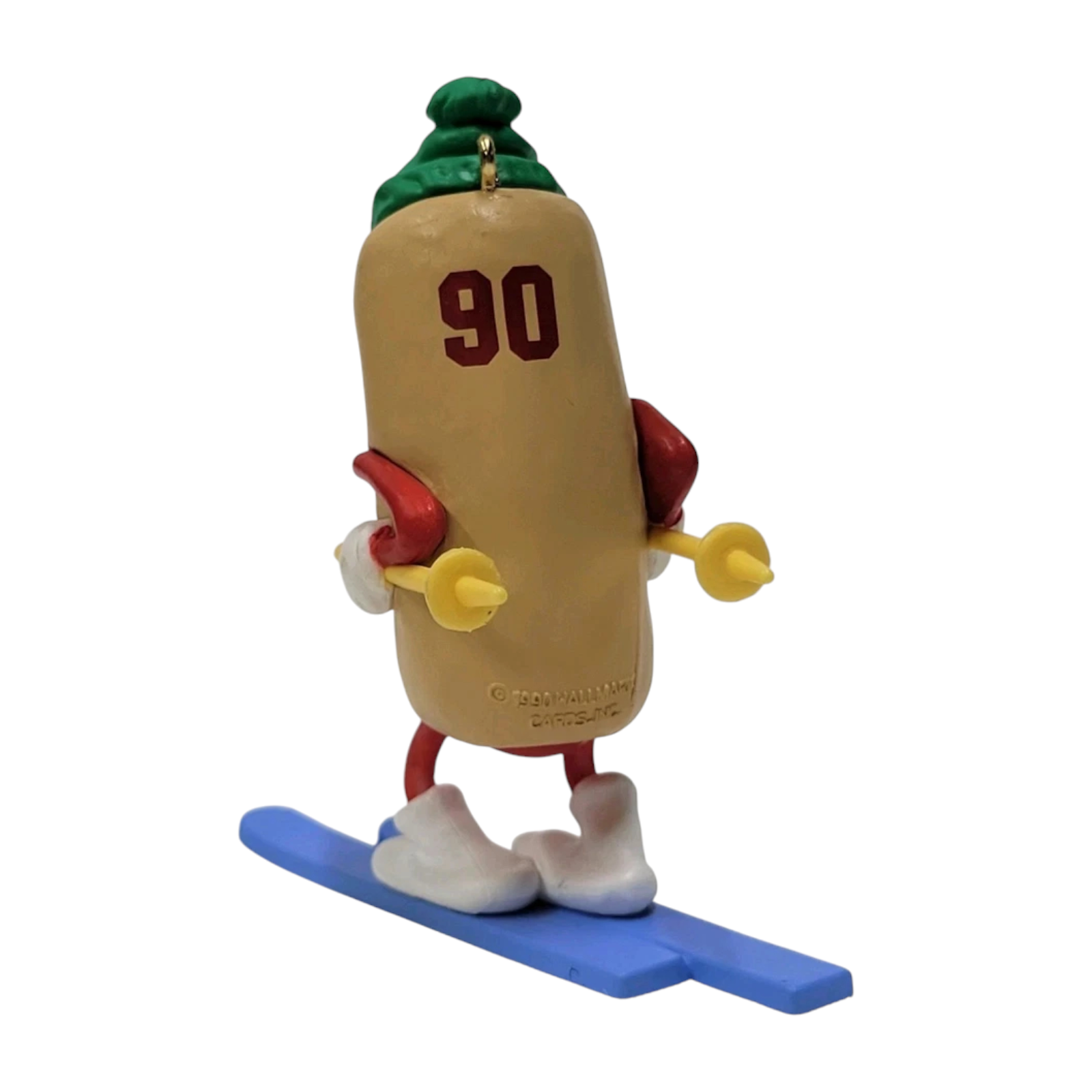 1990 Hot Dogger Hallmark Ornament (Sports & Activities) QX4976