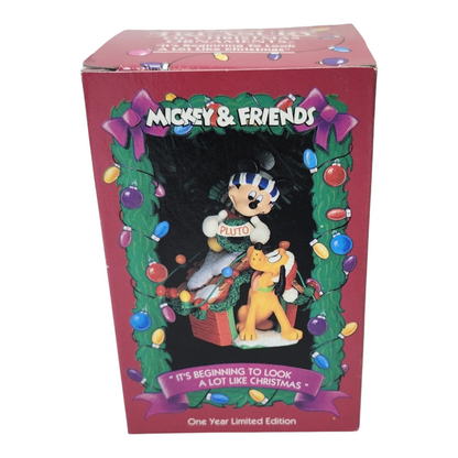 1990 It's Beginning to Look a Lot Like Christmas - Pluto (Mickey Mouse)