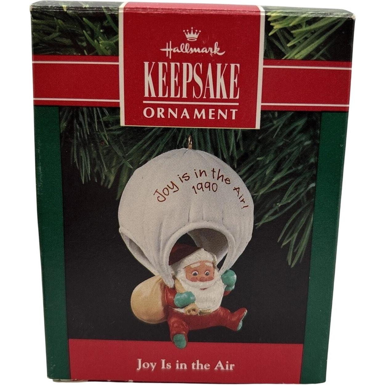1990 Joy Is in the air Hallmark Ornament (Santa Claus) QX5503