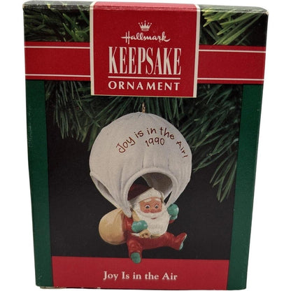 1990 Joy Is in the air Hallmark Ornament (Santa Claus) QX5503