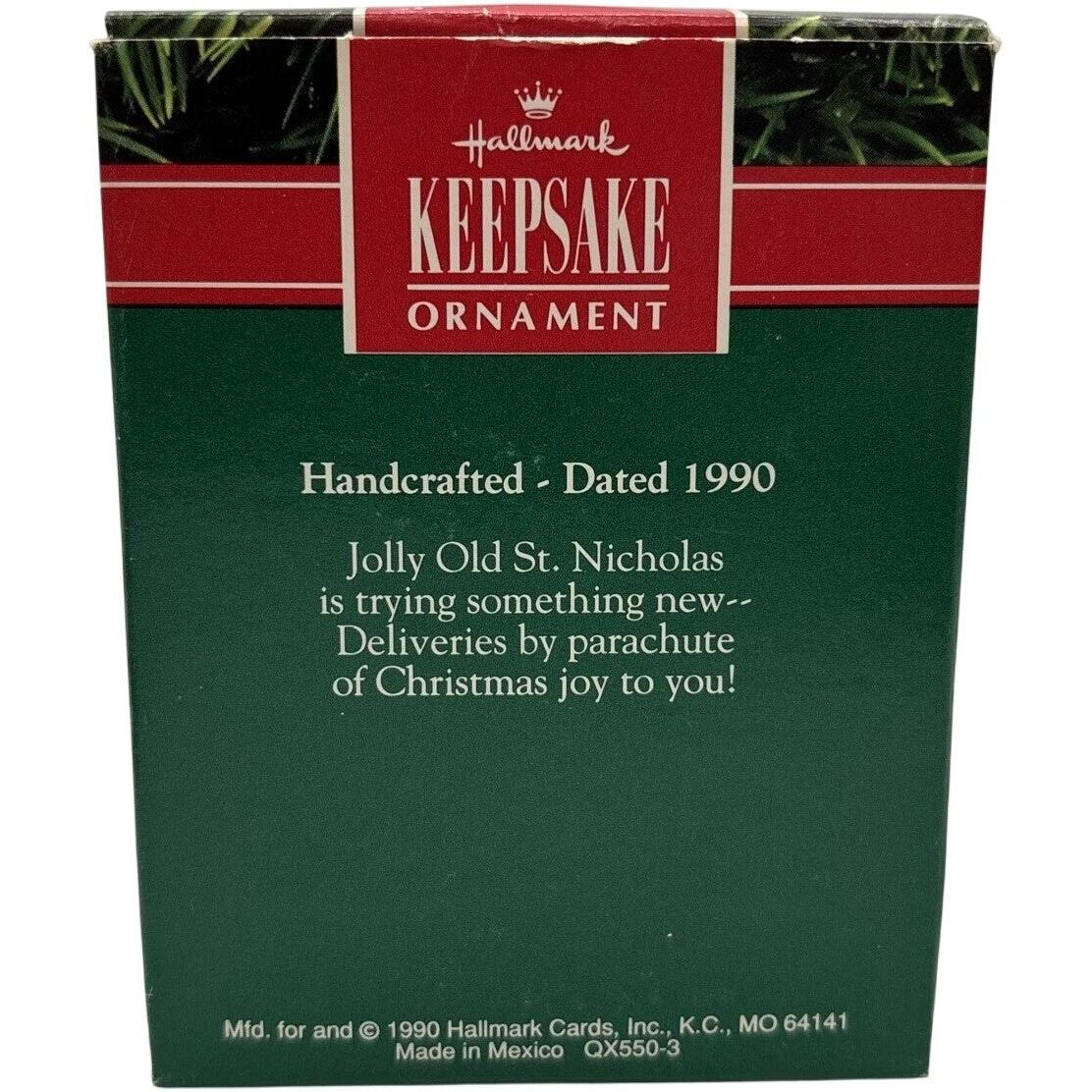 1990 Joy Is in the air Hallmark Ornament (Santa Claus) QX5503