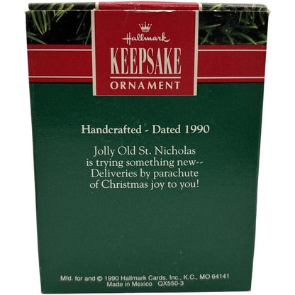 1990 Joy Is in the air Hallmark Ornament (Santa Claus) QX5503