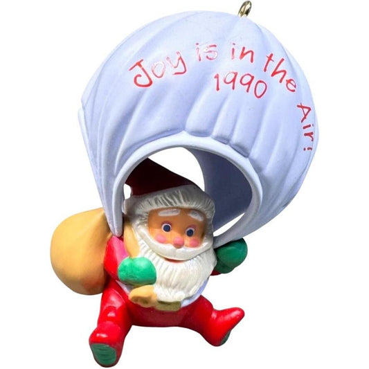 1990 Joy Is in the air Hallmark Ornament (Santa Claus) QX5503