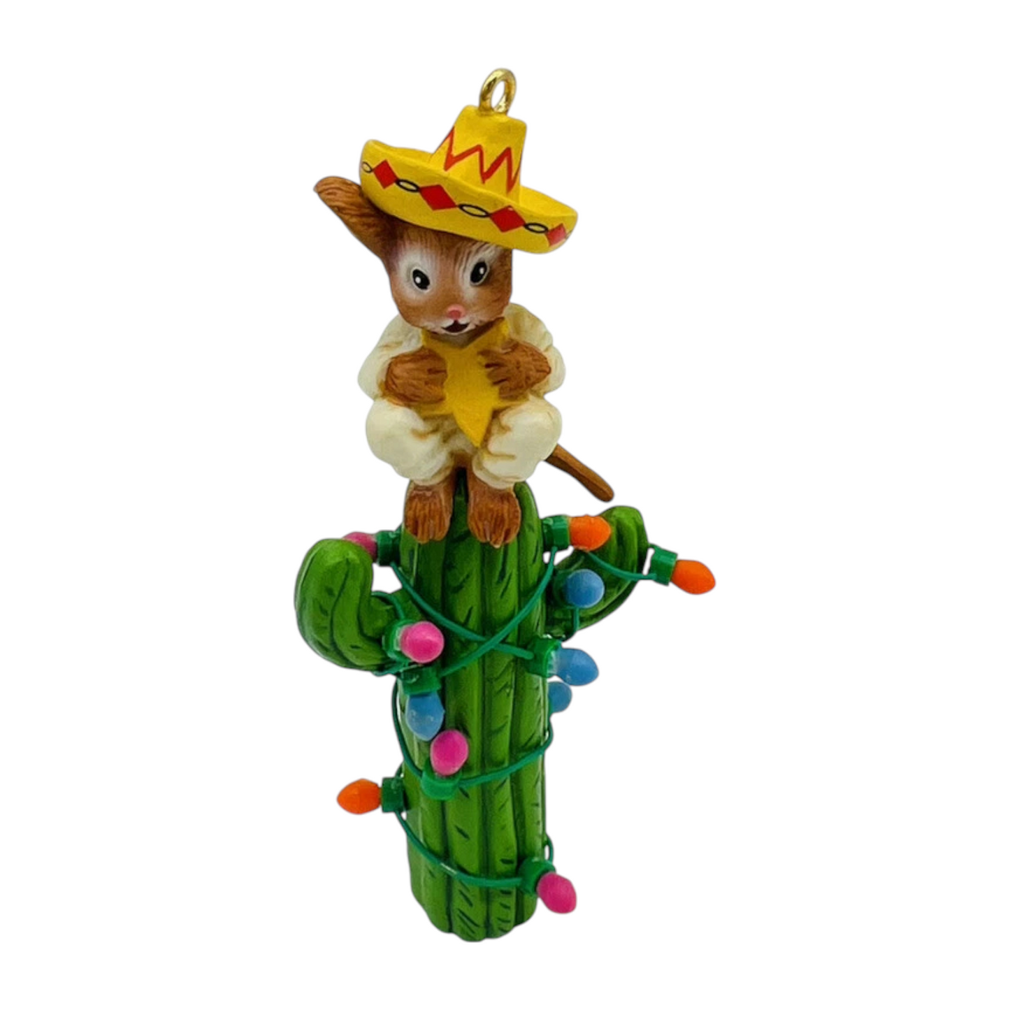 1990 Lighting Up Christmas - Second Issue in the "Miguel Mouse" Series (Mouse)