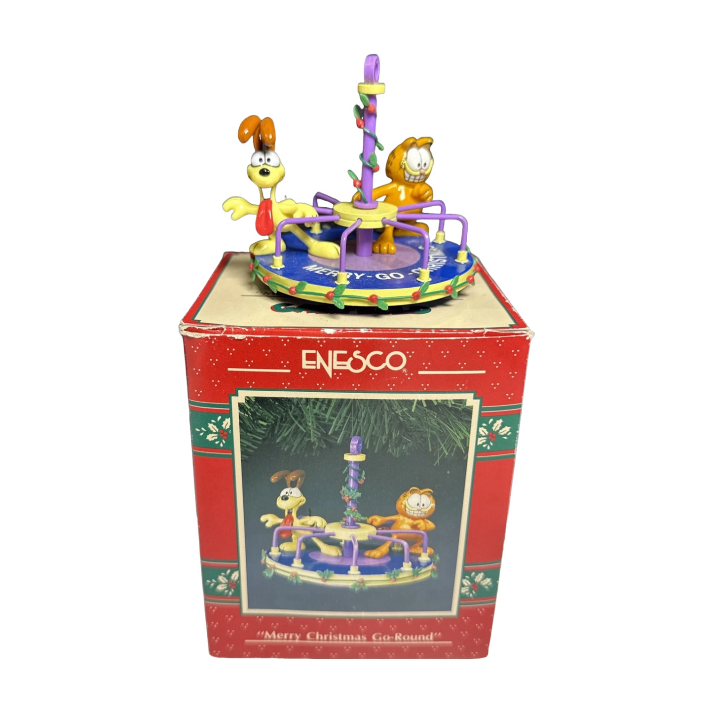 1990 Merry Christmas Go-Round (Garfield)