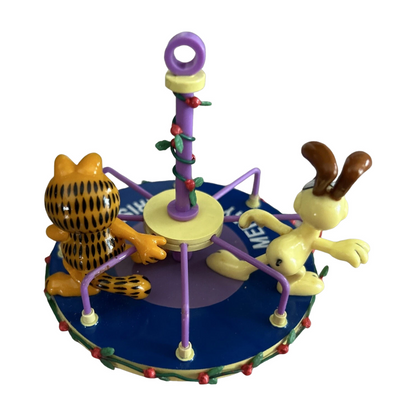 1990 Merry Christmas Go-Round (Garfield)