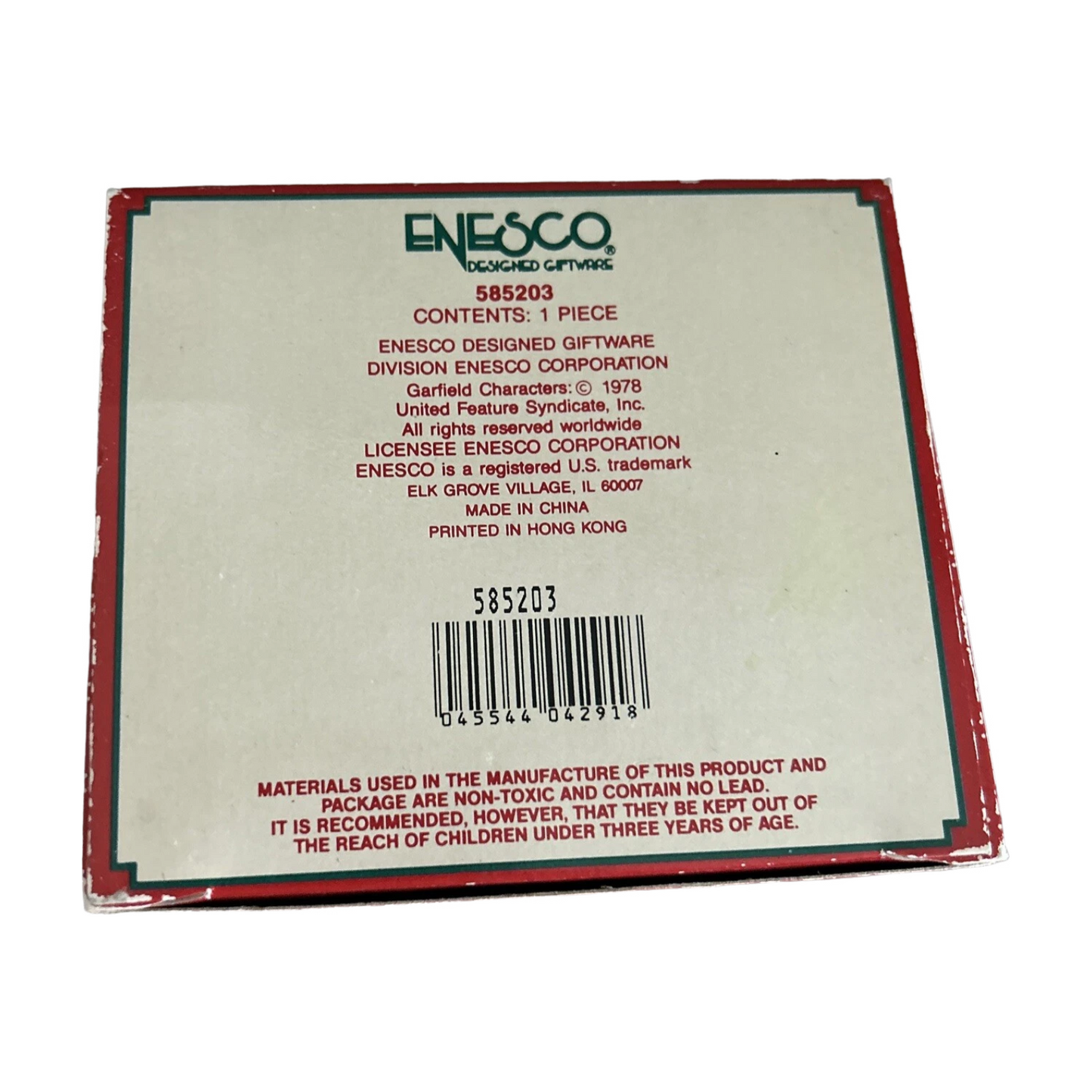 1990 Merry Christmas Go-Round (Garfield)