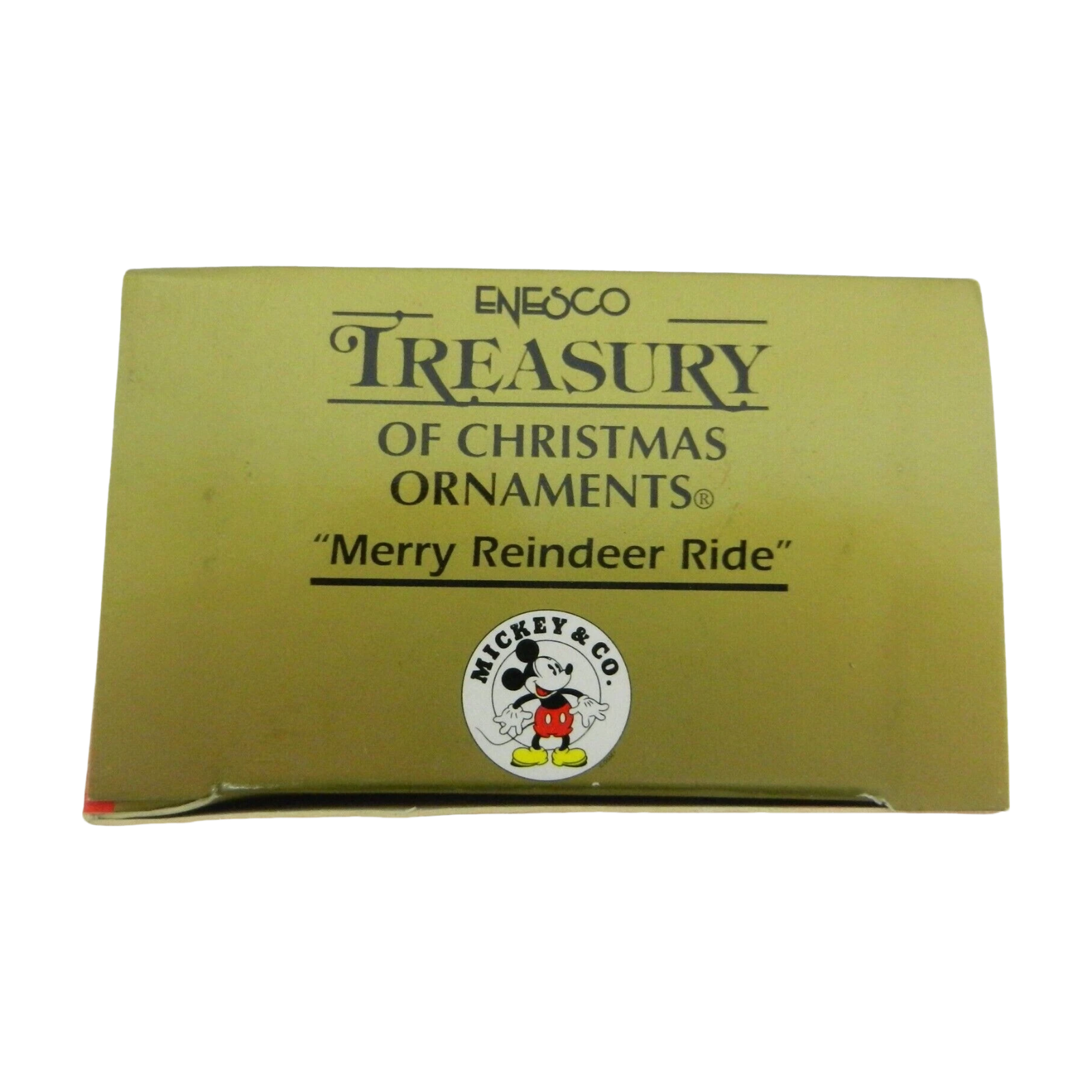 1990 Merry Reindeer Ride Enesco Ornament (Reindeer) 599719