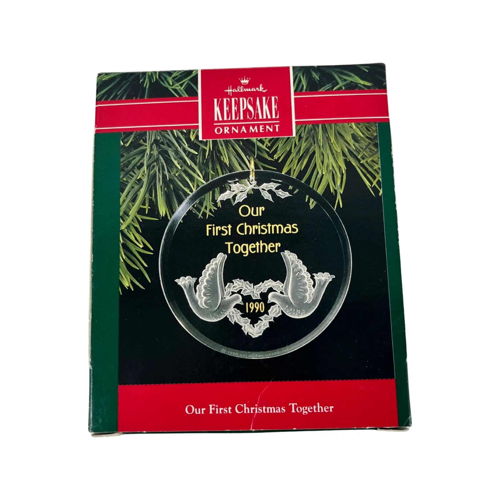 1990 Our First Christmas Together Hallmark Ornament (Our First Christmas) QX3146