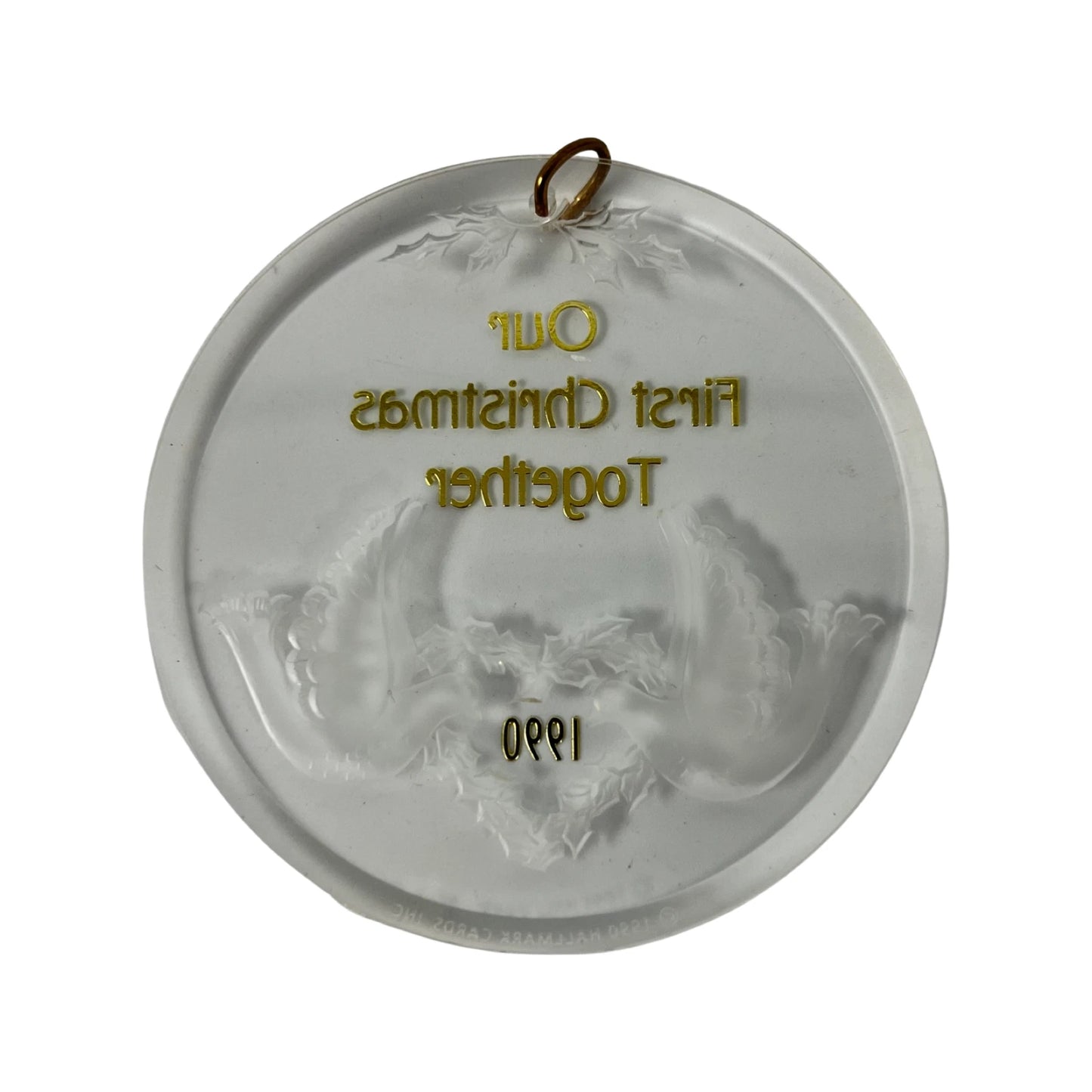 1990 Our First Christmas Together Hallmark Ornament (Our First Christmas) QX3146