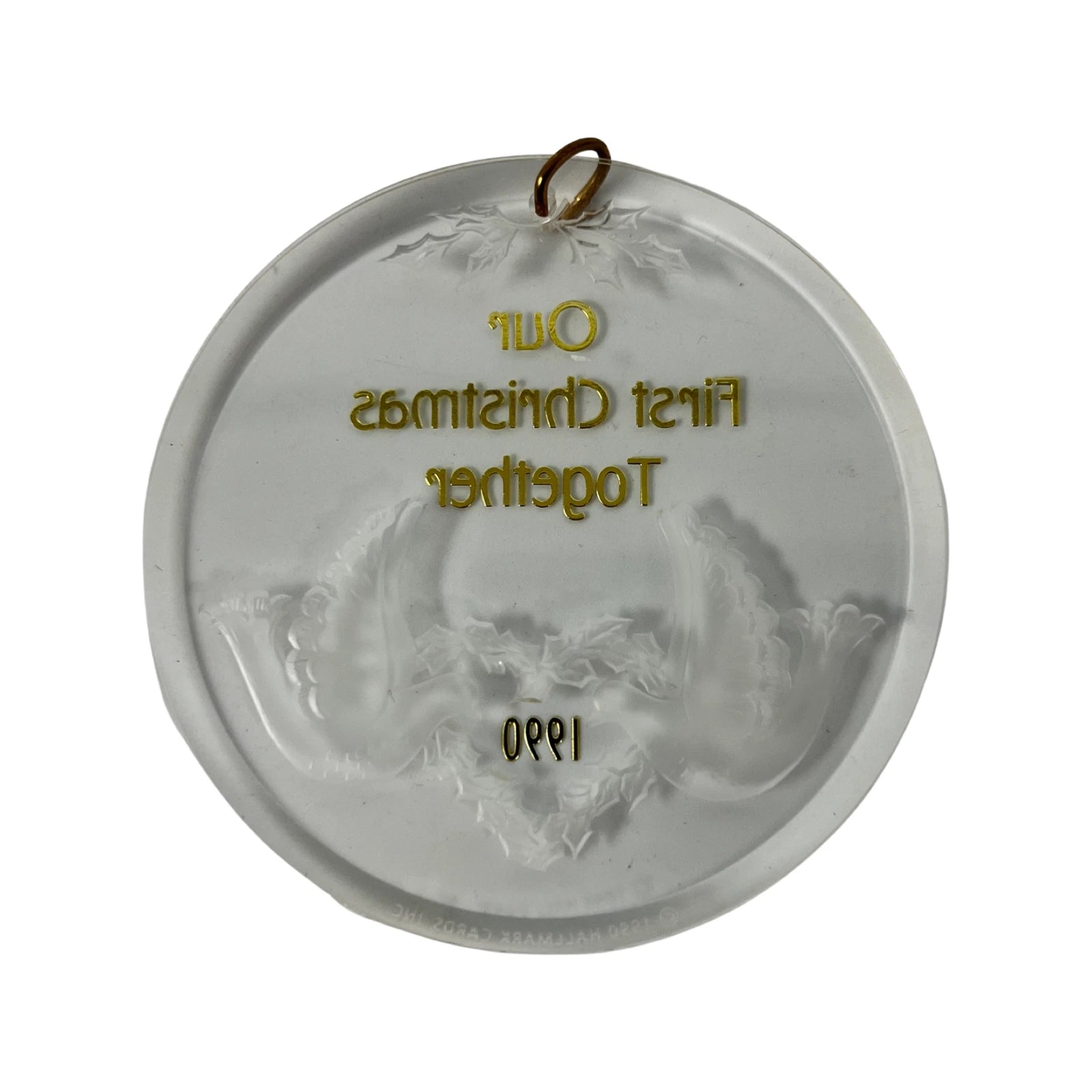 1990 Our First Christmas Together Hallmark Ornament (Our First Christmas) QX3146