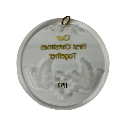 1990 Our First Christmas Together Hallmark Ornament (Our First Christmas) QX3146