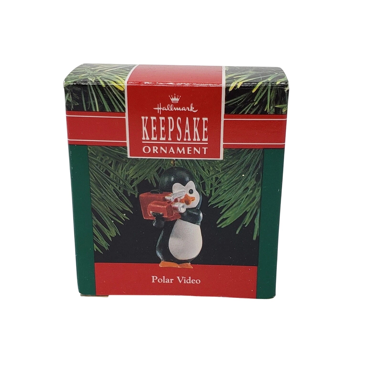1990 Polar Video Hallmark Ornament (Penguins) QX4633