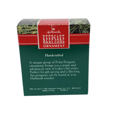 1990 Polar Video Hallmark Ornament (Penguins) QX4633