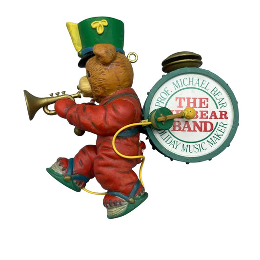 1990 Professor Michael Bear The One Bear Band - Seventh Issue in the "Michael Bear" Series (Enesco)