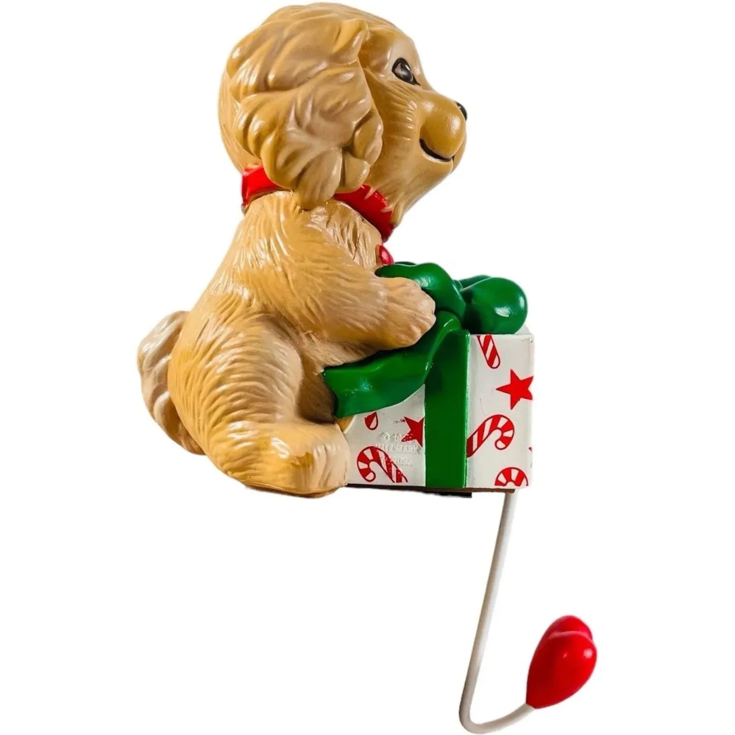 1990 Puppy with Package (Puppy) Stocking Hanger