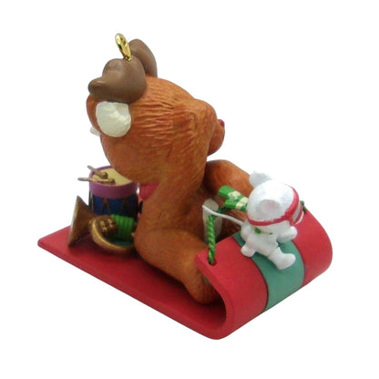 1990 Rodrick and Sam's Winter Fun Carlton Cards Ornaments (Reindeer) 126008-1