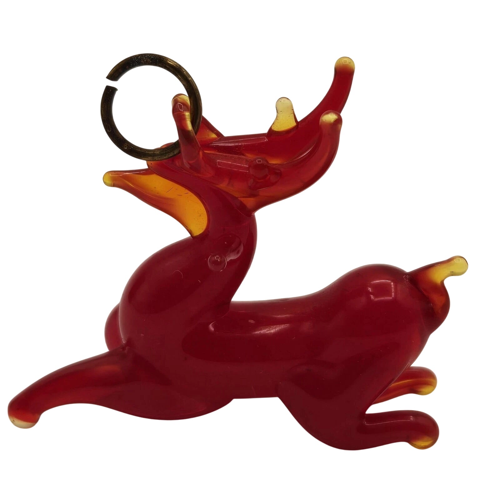 1990 Ruby Reindeer Hallmark Ornament (Reindeer) QXM5816