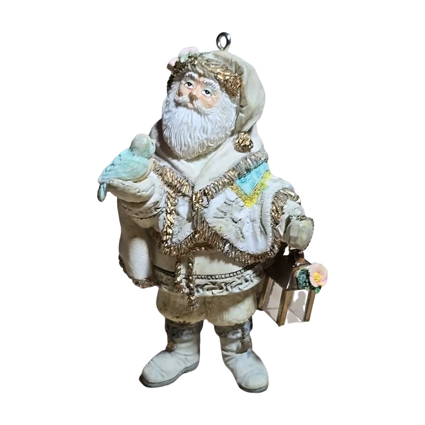 1990 Santa & Friend Carlton Cards Ornaments (Santa Claus) CXOR-105Y