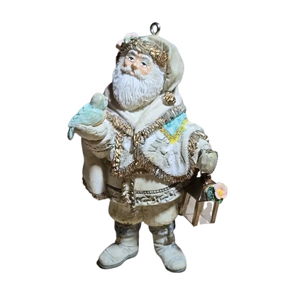 1990 Santa & Friend Carlton Cards Ornaments (Santa Claus) CXOR-105Y