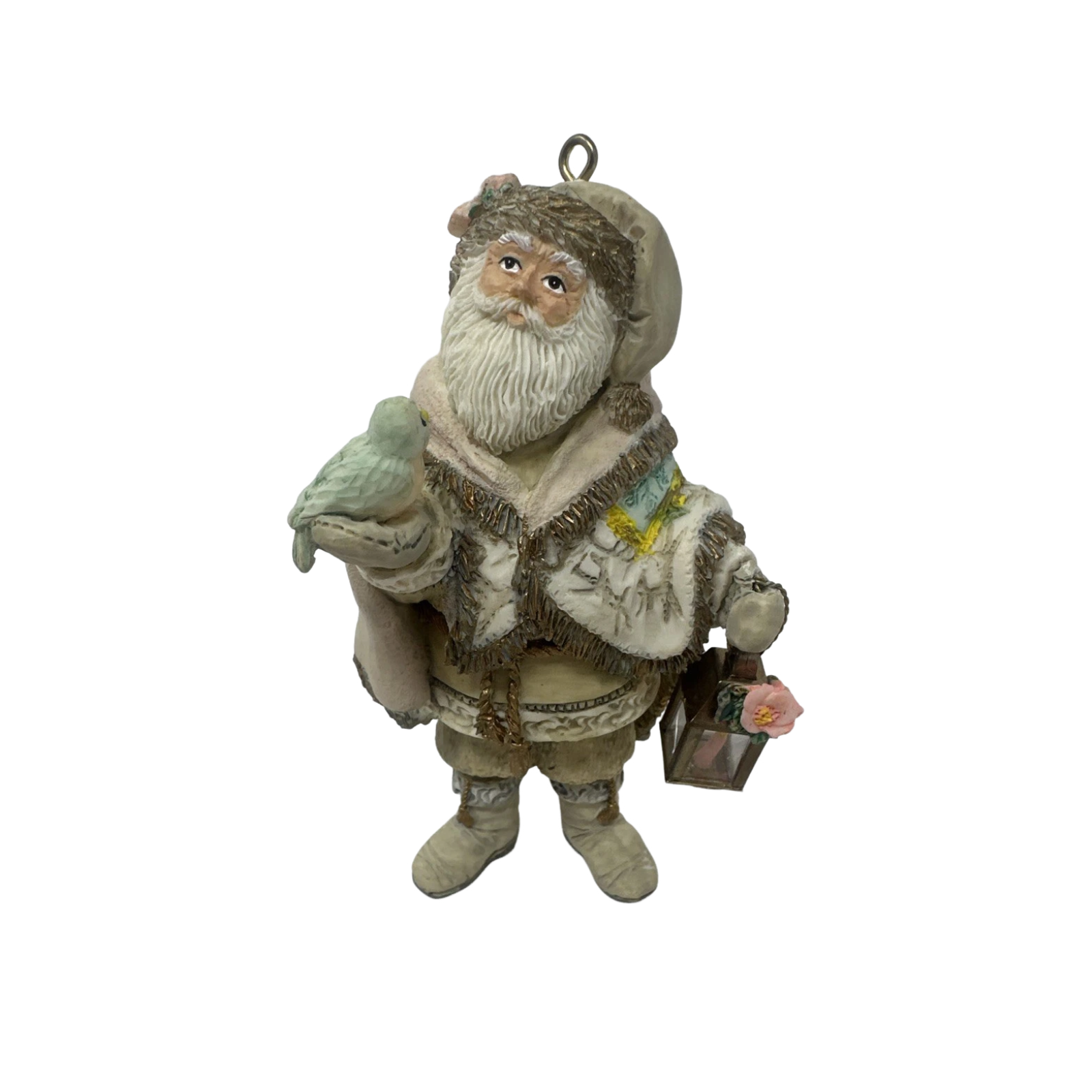 1990 Santa & Friend Carlton Cards Ornaments (Santa Claus) CXOR-105Y