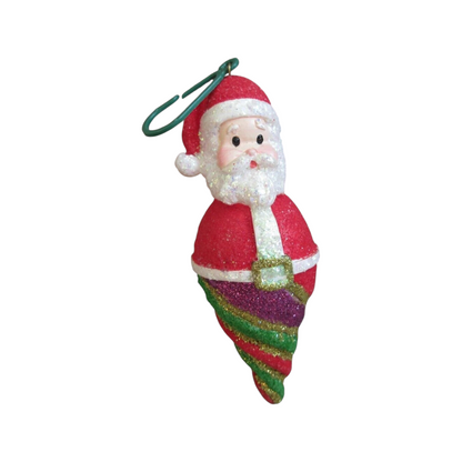 1990 Santa Swirl Carlton Cards Ornaments (Santa Claus) CXOR-103W