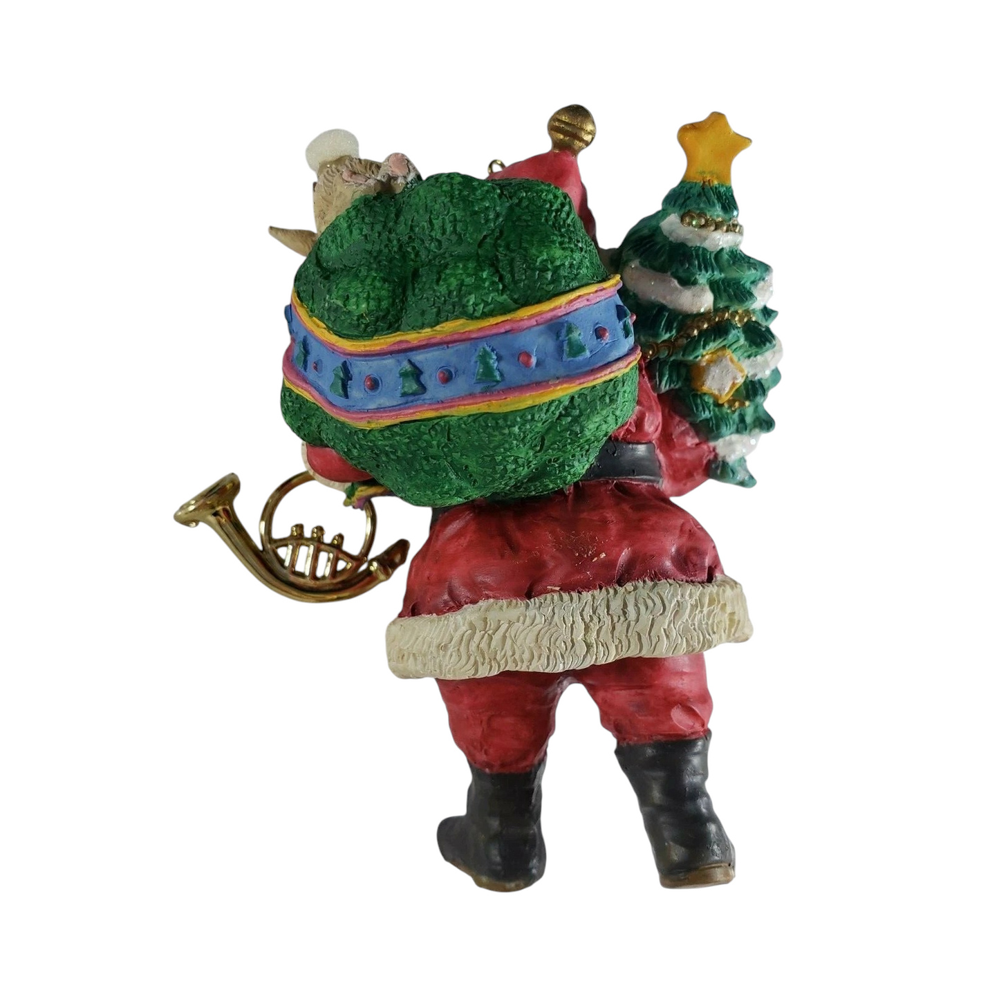 1990 Santa's On His Way! Carlton Cards Ornaments (Santa Claus) ORN-127M