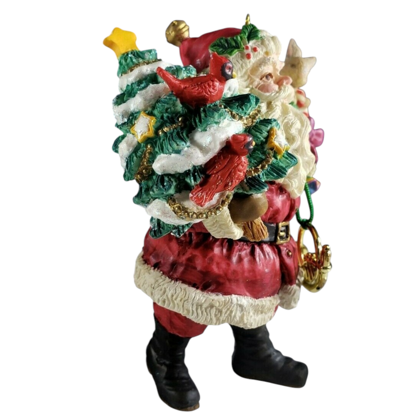 1990 Santa's On His Way! Carlton Cards Ornaments (Santa Claus) ORN-127M