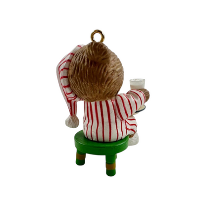 1990 Santa's Roommate Carlton Cards Ornaments (Teddy Bear) 102361-6