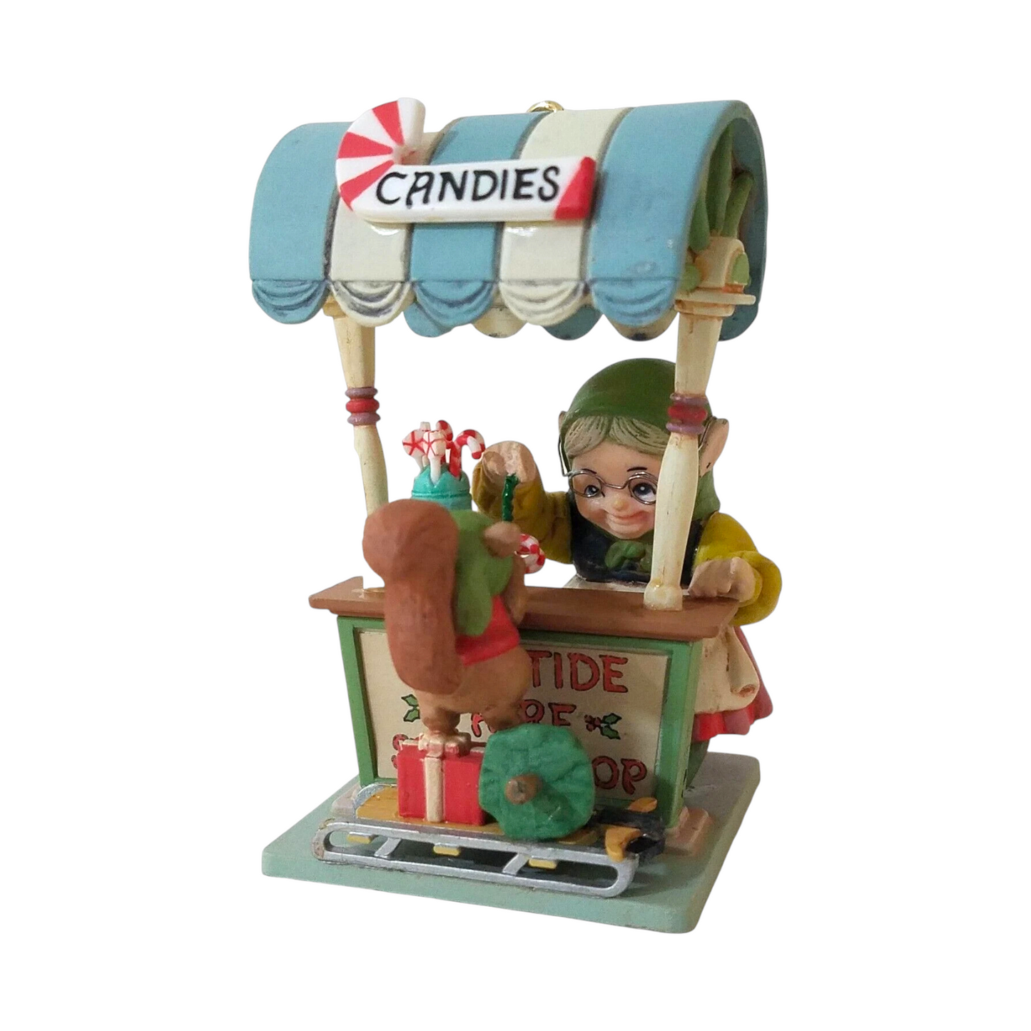 1990 Santa's Sweets - Second Issue in the "Yuletide Fair" Series (Christmas Window)