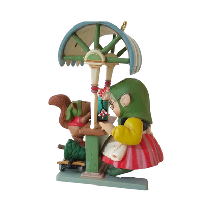 1990 Santa's Sweets - Second Issue in the "Yuletide Fair" Series (Christmas Window)