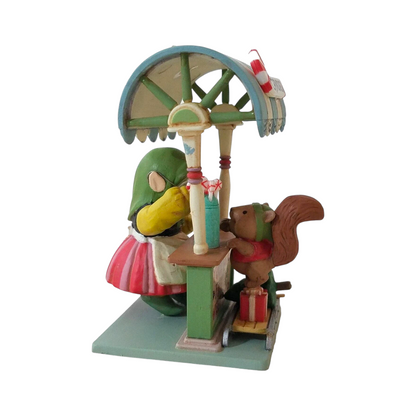 1990 Santa's Sweets - Second Issue in the "Yuletide Fair" Series (Christmas Window)