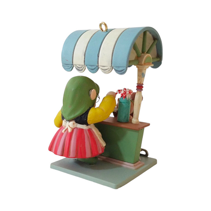 1990 Santa's Sweets - Second Issue in the "Yuletide Fair" Series (Christmas Window)