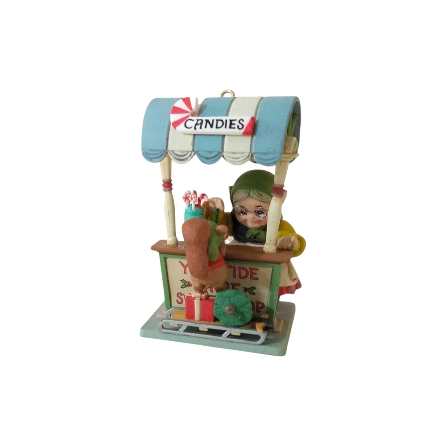1990 Santa's Sweets - Second Issue in the "Yuletide Fair" Series (Christmas Window)