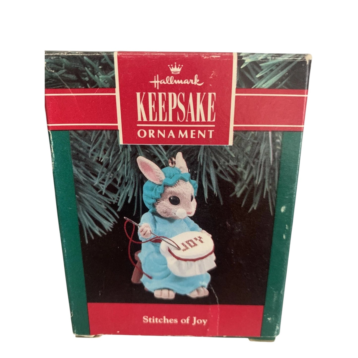 1990 Stitches of Joy (Sewing and Thimble)