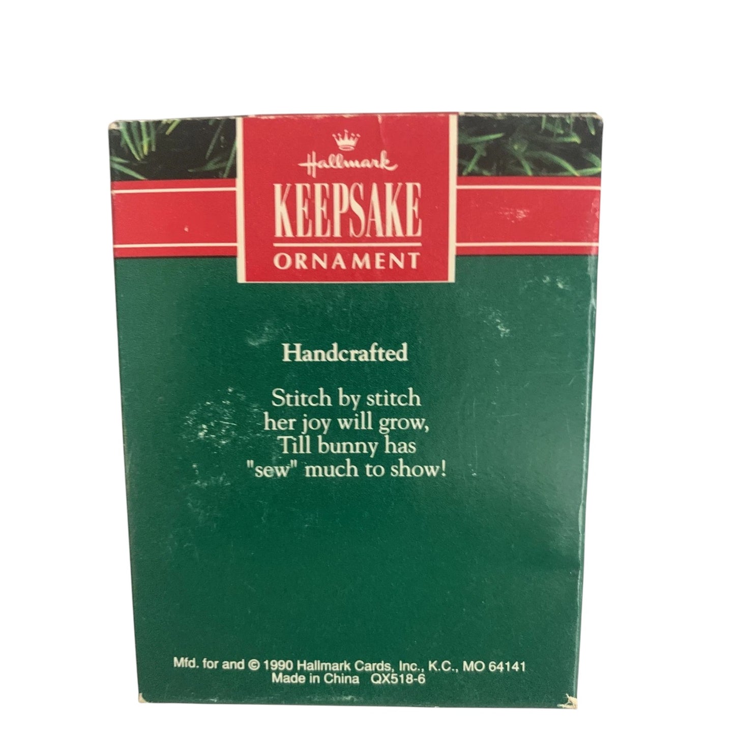 1990 Stitches of Joy (Sewing and Thimble)