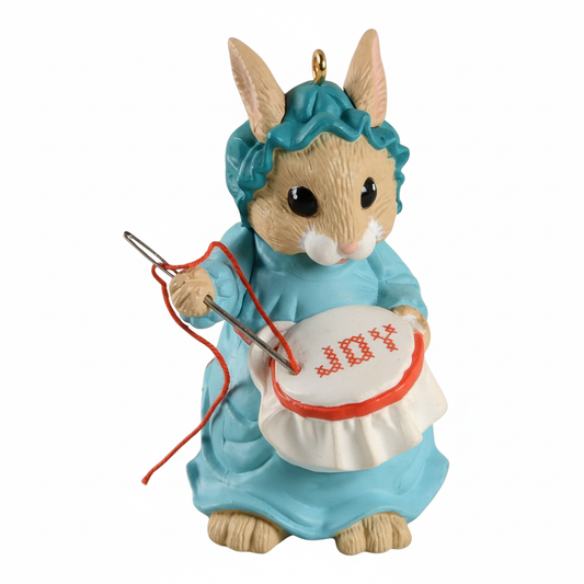 1990 Stitches of Joy (Sewing and Thimble)
