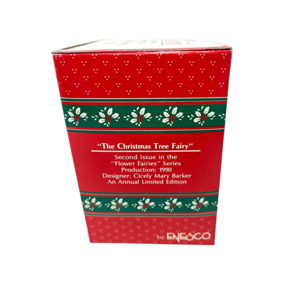 1990 The Christmas Tree Fairy - Second Issue in the " Flower Fairies" Series (Fairy Angel)