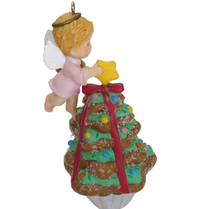 1990 The Finishing Touch Enesco Ornament (Third and Final Issue in the "Smallest Angel" Enesco Ornament (Angels) 831530