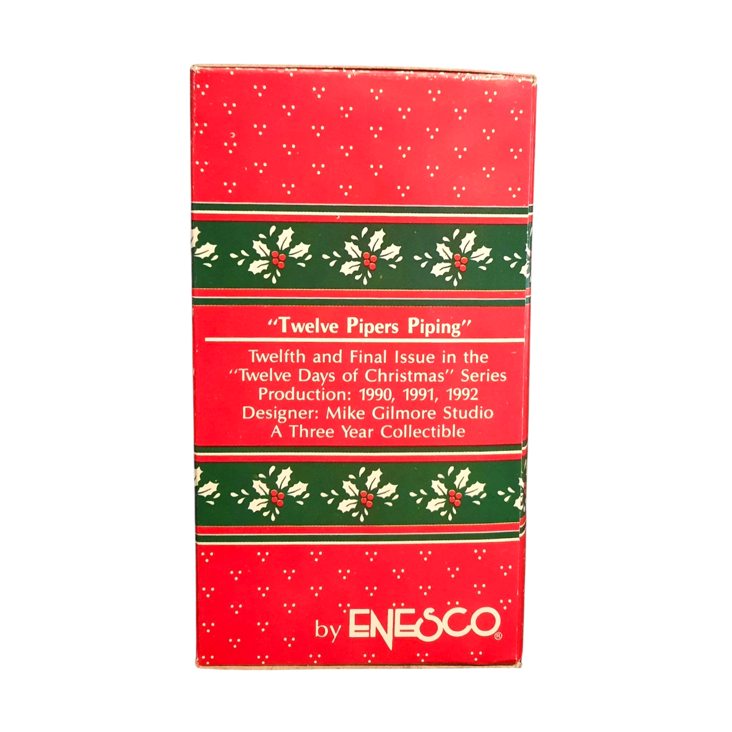 1990 Twelve Pipers Piping - Twelfth and Final Issue in the Twelve Days of Christmas Series (Twelve Days of Christmas)