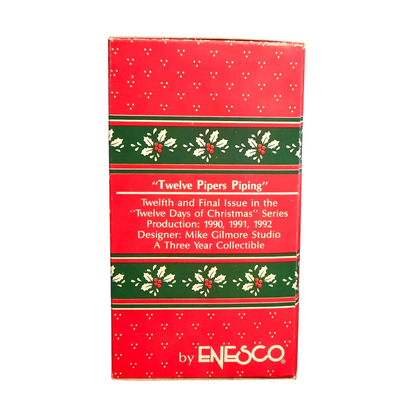 1990 Twelve Pipers Piping - Twelfth and Final Issue in the Twelve Days of Christmas Series (Twelve Days of Christmas)