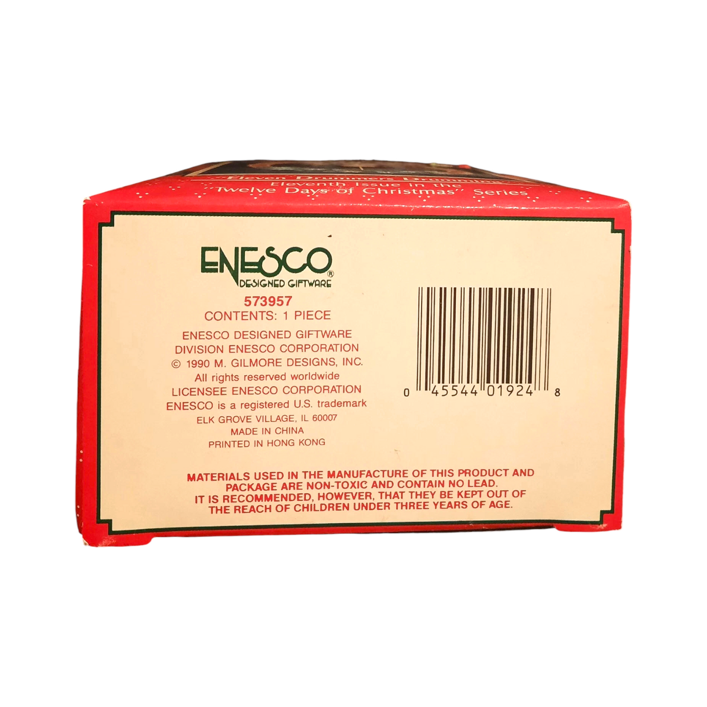 1990 Twelve Pipers Piping - Twelfth and Final Issue in the Twelve Days of Christmas Series (Twelve Days of Christmas)