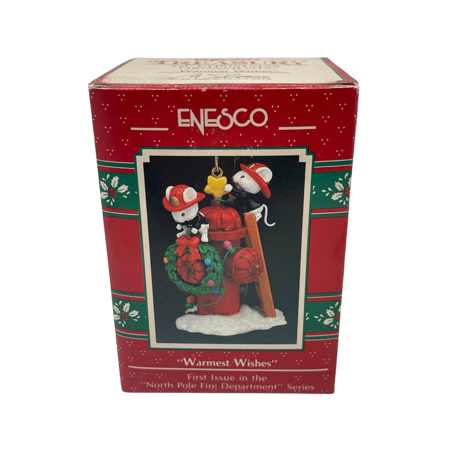 1990 Warmest Wishes - First Issue in the "North Pole Fire Department" Series (Firefighter)