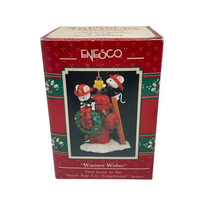 1990 Warmest Wishes - First Issue in the "North Pole Fire Department" Series (Firefighter)