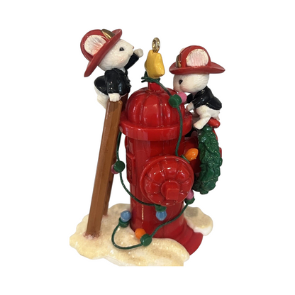 1990 Warmest Wishes - First Issue in the "North Pole Fire Department" Series (Firefighter)